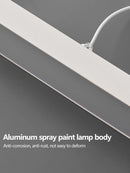 Axyaa Modern Minimalist Long Strip Pendant Lights for Living Dining Table Room Kitchen