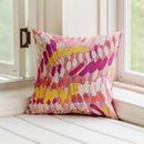 Axyaa Boho Retro Diamond Parrots Feathers Cushion Cover 45x45cm
