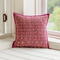 Axyaa Boho Retro Diamond Parrots Feathers Cushion Cover 45x45cm
