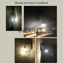 Axyaa Vintage Iron Wall Light: Flexible Industrial Loft Sconce
