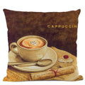 Axyaa Coffee Beans Cushion Cover - 45x45CM