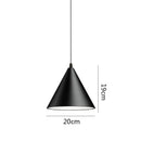 Axya Geometric Pendant Light: Modern LED Hanging Lamp for Living Room & Bedside.