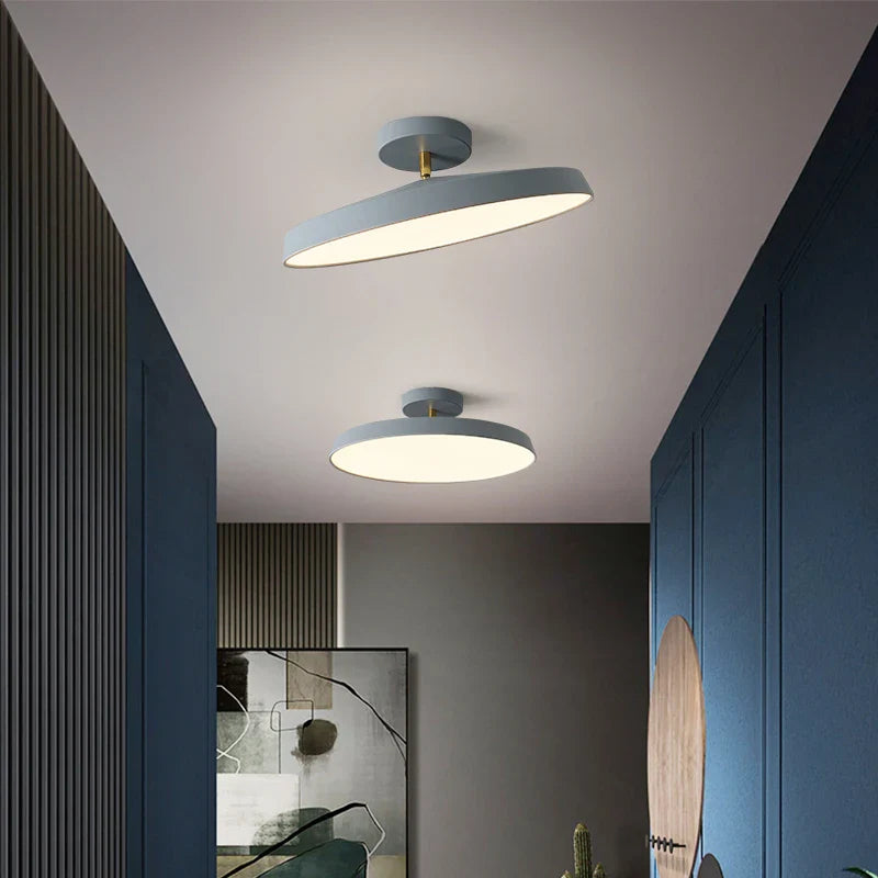 Axyaa Rotatable LED Ceiling Lamp for Modern Indoor Lighting