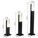 Axyaa 10W LED Garden Light Lawn Lamp Waterproof Aluminum Pillar Bollard Outdoor Courtyard