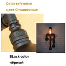 Axyaa Personality Robot Wall Lamp Industrial Style for Home, Restaurant, Bar, and Cafe