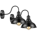 Axyaa Industrial Loft Wall Lamp, Retro Nordic Style for Bar Cafe Bedroom Aisle