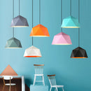 Axya Iron Diamond Pendant Lights Modern Chandelier for Living Room and Cafe