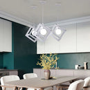 Axyaa Industrial 3-Head LED Pendant Light for Indoor Lighting