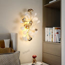 Axyaa Nordic Ginkgo Leaf Wall Lamp: Bedroom, Living Room, Stairs Light