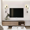 Axyaa Adjustable Vintage Wall Lamp with Switch for Reading, Bedside, and Retro Ambiance