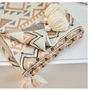 Axyaa Textile City Retro Decor Blanket: Knitted Throw & Bedspread, 130x200cm