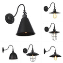 Axyaa Vintage Wall Lamp for Bedroom Hotel Restaurant Cafe: Loft Wrought Iron Wall Lights