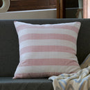 Axyaa Black Beige Pink Stripe Linen Cushion Cover 45x45cm 30x50cm Home Decor