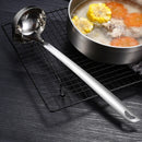 Axyaa Stainless Steel Oil Filter Soup Spoon Colander Skimmer for Kitchen Cooking