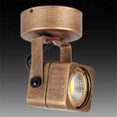 Axyaa Industrial Spotlights: Vintage Mini Ceiling Lights, Adjustable Retro Lamps for Coffee Bar