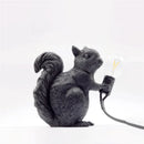 Axyaa Squirrel Night Lamp: Nordic Cute Animal Kids Room Decor