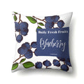 Fresh Fruits Watermelon Throw Pillow Covers by Axyaa
