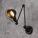 Axyaa Adjustable Retro LED Wall Lamp for Home Bar Decor & Bedroom Reading