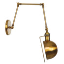 Vintage Brass Bronze Wall Lamp Apliques Pared Light for Home and Business by Axyaa
