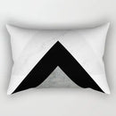 Axyaa Rectangle Lumbar Cushion Cover for Home Sofa Decoration