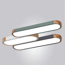 Axyaa Nordic Ceiling Light 3 Color Dimming LED Lamp for Home Interior
