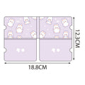Axyaa Cartoon Mask Storage Organizer Case for Students and Adults