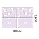 Axyaa Cartoon Mask Storage Organizer Case for Students and Adults