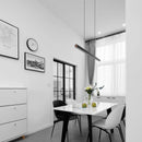 Axyaa LED Chandelier: Modern Nordic Dining Room Lighting for Office, Bar, and Study