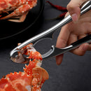 Axyaa Stainless Steel Nut Crackers Kitchen Gadget for Nuts Fruits Vegetables