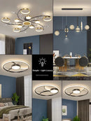 Axyaa LED Chandelier Set for Modern Home Lighting in Every Room