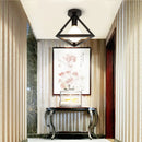 Axyaa Retro LED Ceiling Light Fixture for Modern Living Room Bedroom Kitchen Integration