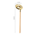 Axyaa Stainless Steel Cooking Utensils Set with Wooden Handle