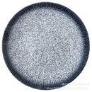 Axyaa Ceramic Striped Plate: Creative Retro Steak Spaghetti Sushi Restaurant Commercial Plate
