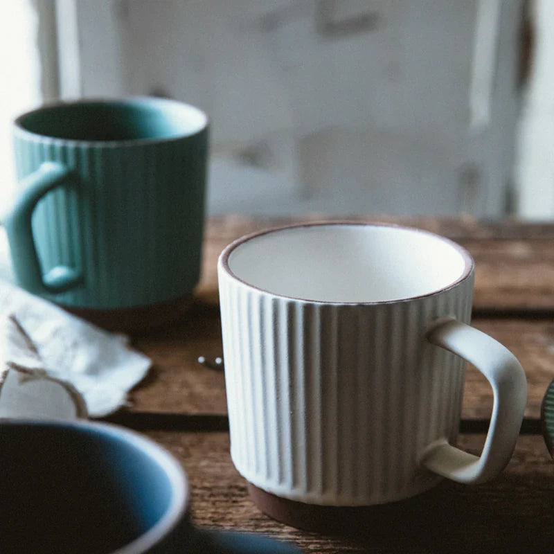 Axya Nordic Ceramic Coffee Mug - Set of 2
