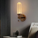 Axyaa Gold LED Wall Lamp for Living Room Bedroom Minimalist Luxury Fixtures