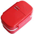 Axyaa Kids Bento Box: Double Layer Funny Lunch Container with Compartments