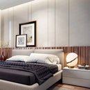Axyaa White Ball Bedroom Table Lamp Home Decor Lighting