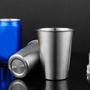 Axyaa Stainless Steel Beer Mug 500ml - Nordic Style Drinkware Gift