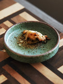 Axya Ceramic Round Sauce Dish Small Bowl for Wasabi Soy Sauce
