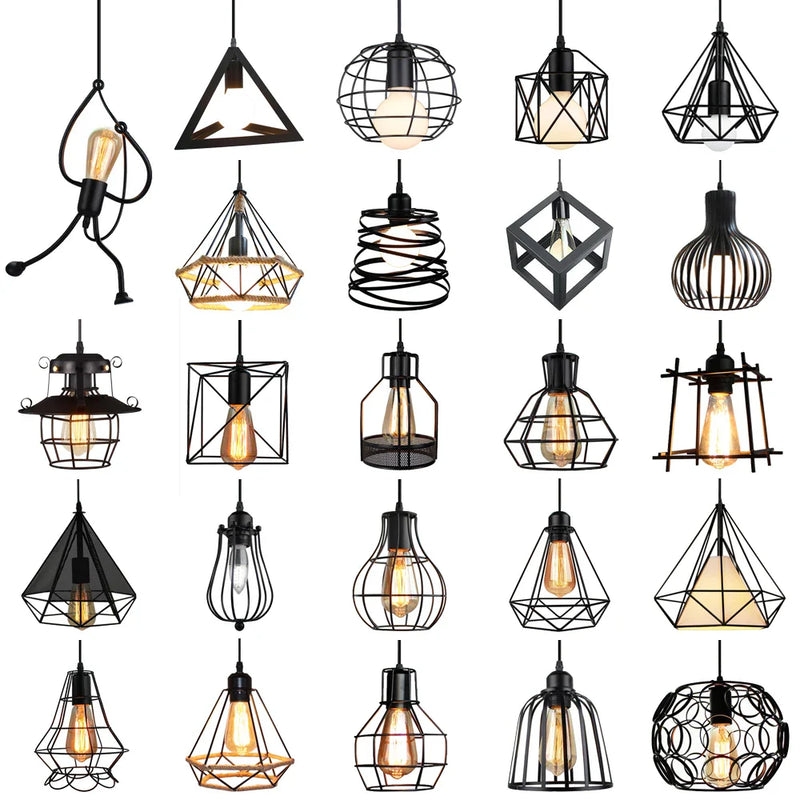 Axya Industrial Pendant Ceiling Light for Home Kitchen Living Room Decor