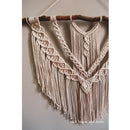 Axyaa Macrame Bobo Tapestry Wall Hanging Hand-woven Home Decor Tassel Art Nordic Style