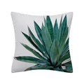 Axyaa Cactus Plant Pattern Pillow Cover Abstract Art Sofa Throw Decor Case