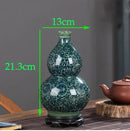 Axyaa Blue White Porcelain Antique Ceramic Vase Home Table Decor Pot Craft