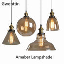 Axyaa Loft Industrial Glass Pendant Light for Modern Home Decor Lighting