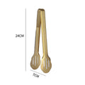 Axyaa Stainless Steel BBQ Steak Tongs - Hollow Grill Clamp & Kitchen Utensil