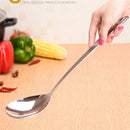 Axya Stainless Steel Large Public Soup Spoon for Buffet Dining Experience