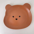 Axyaa Kawaii Bear Ceramics Bowl Plate Set - Cute & Korean-Inspired Tableware