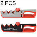 Axya Kitchen Knife Sharpener Set - Professional Manual Whetstone Duo