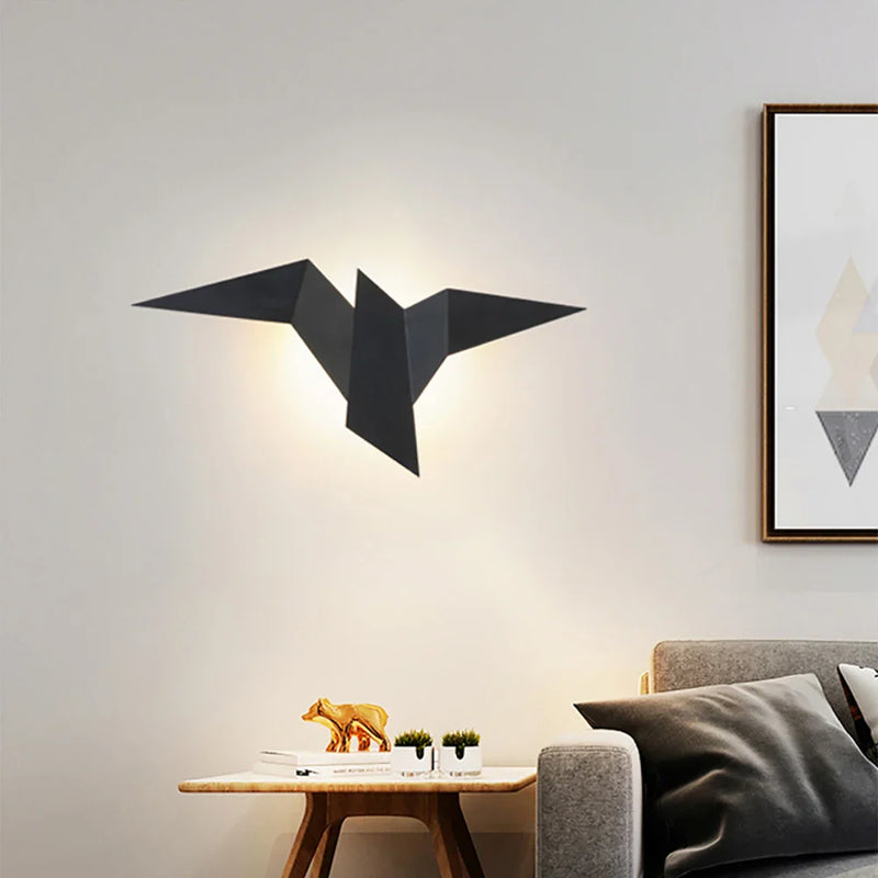 Axyaa Nordic LED Wall Lamps for Bedroom, Modern Indoor Bedside Lighting Decor