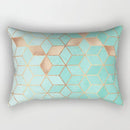 Axyaa Rectangle Lumbar Cushion Cover for Home Sofa Decoration
